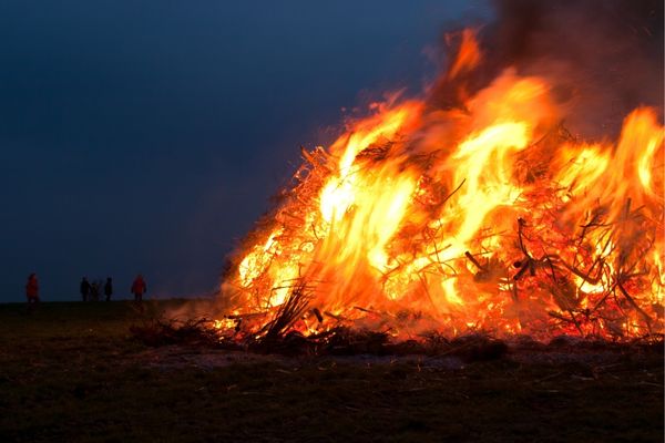 Osterfeuer St. Peter-Ording in 2023